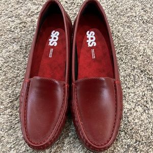 SAS BURGUNDY LOAFER SHOES